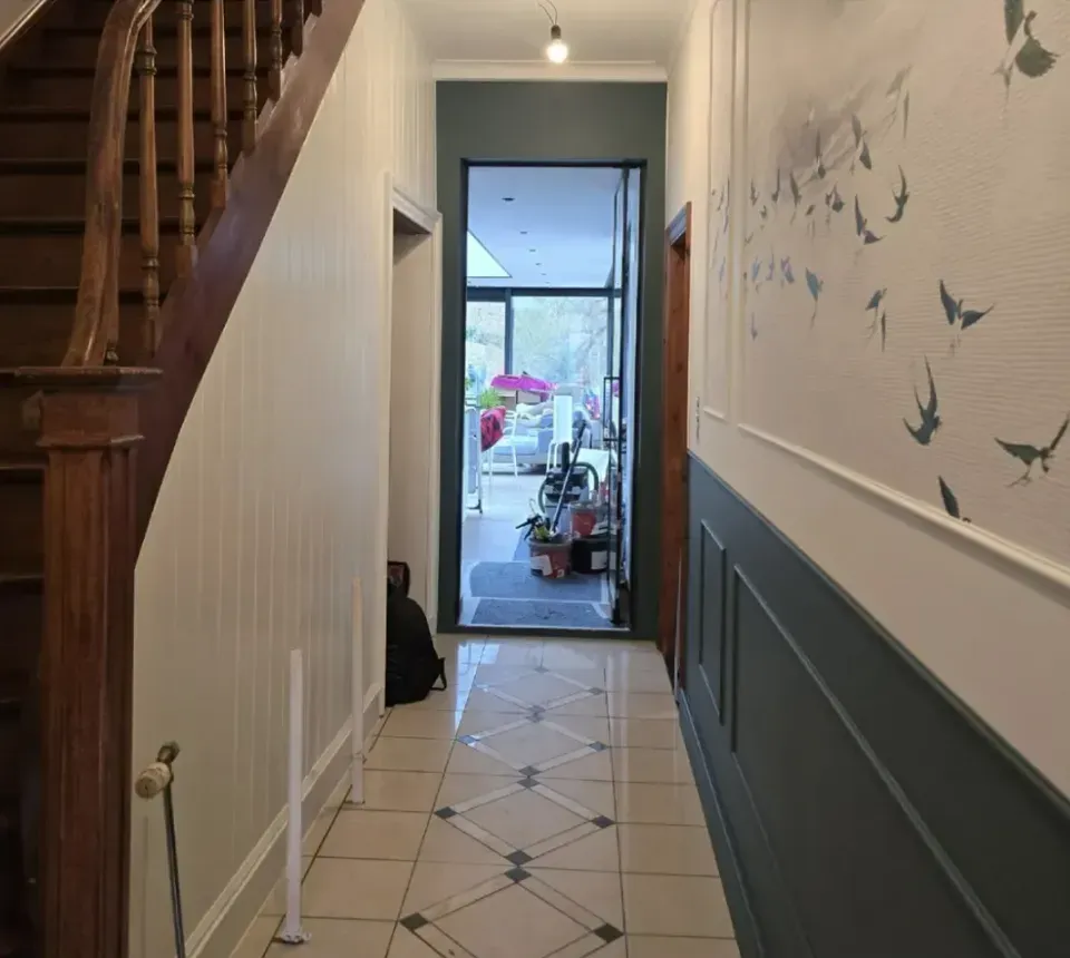 Couloir intérieur - Après